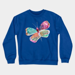 Batik Butterfly Crewneck Sweatshirt